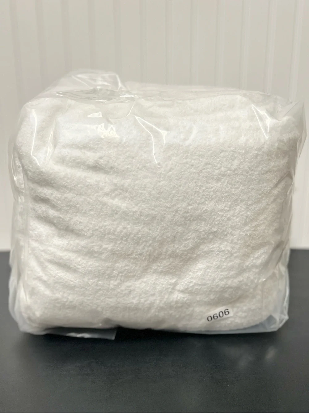 Pottery Barn Cozy Ribbed Blanket white